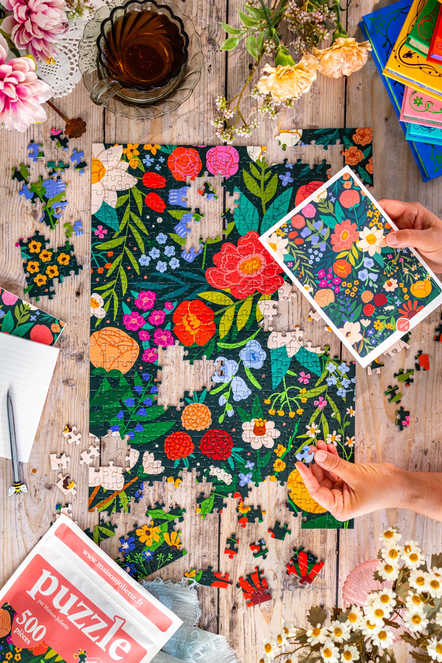 maison-joliette-puzzles-po-sie-sauvage-puzzle-500-teile-33-3x48-cm image 5