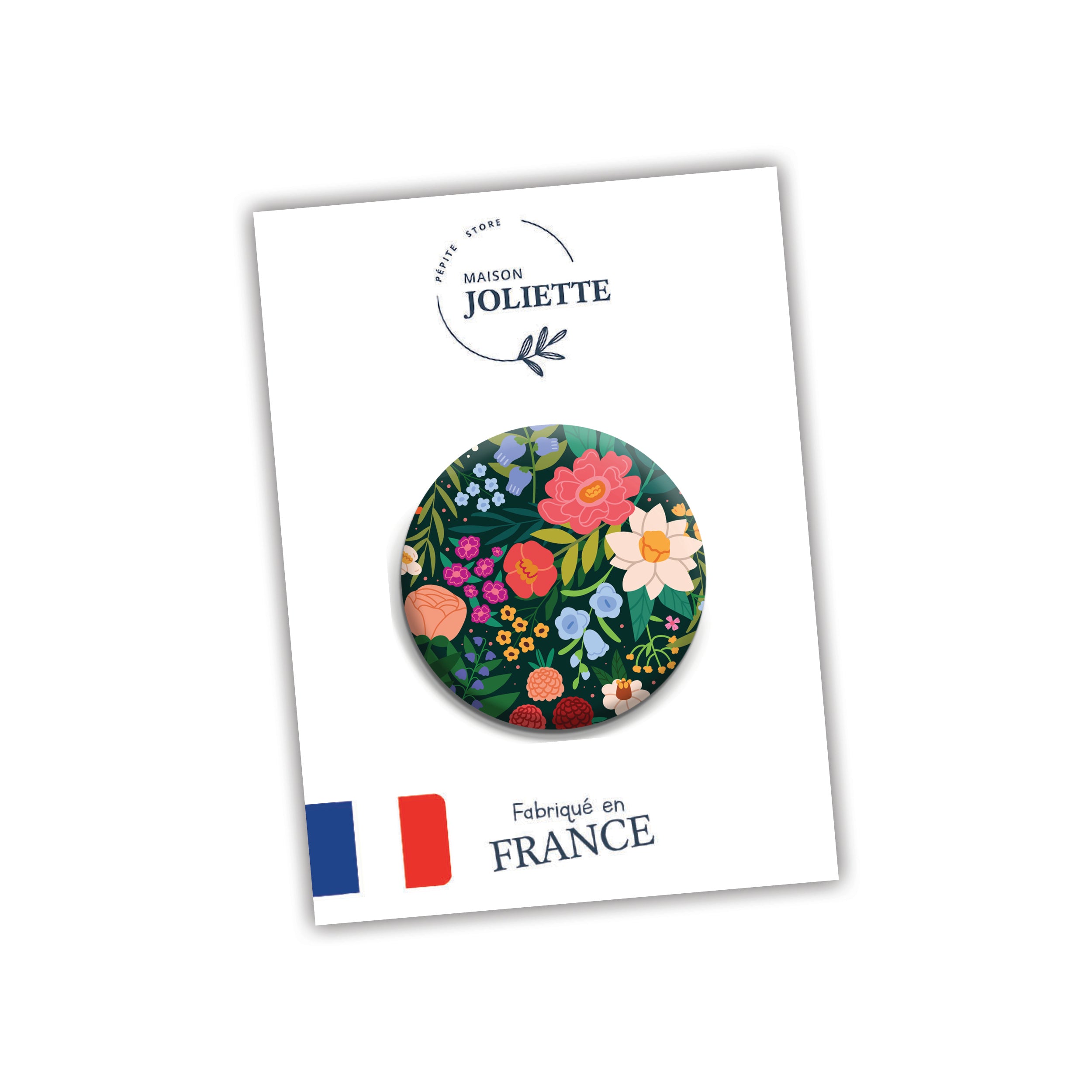 maison-joliette-badges-po-sie-sauvage-button-32-mm-matt image 2
