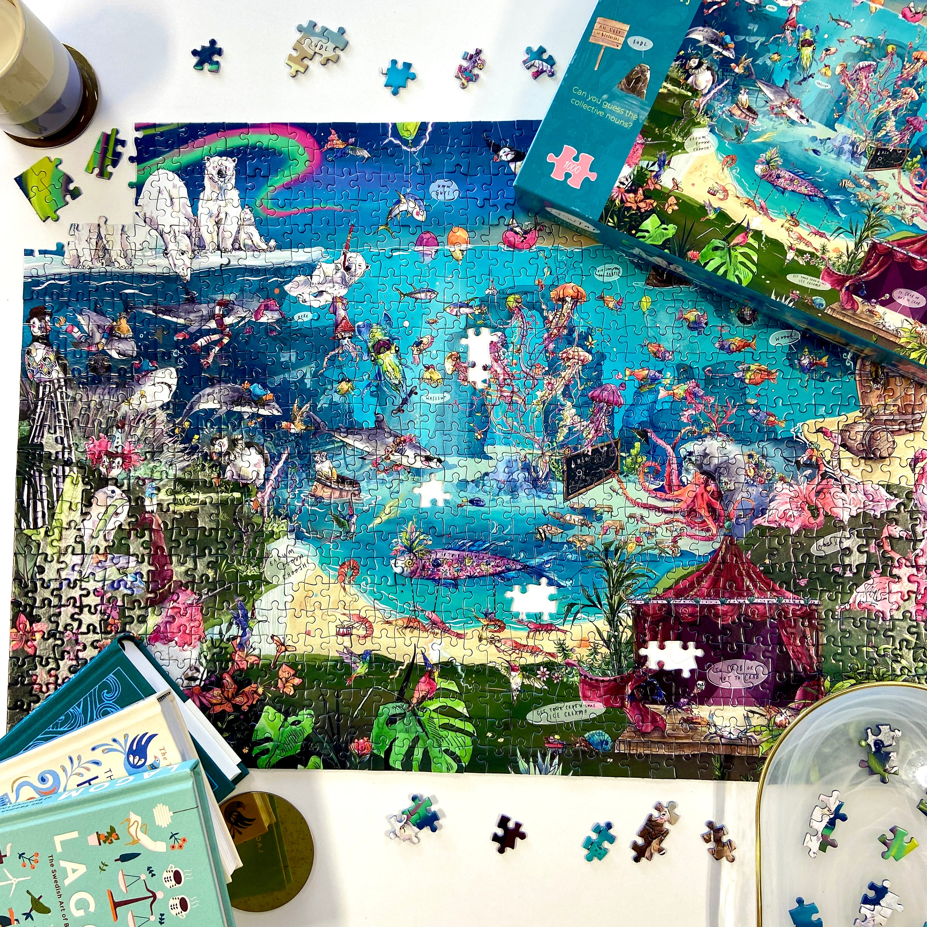 gibsons-a-collective-of-creatures-1000-teile-puzzle-tiere image 2
