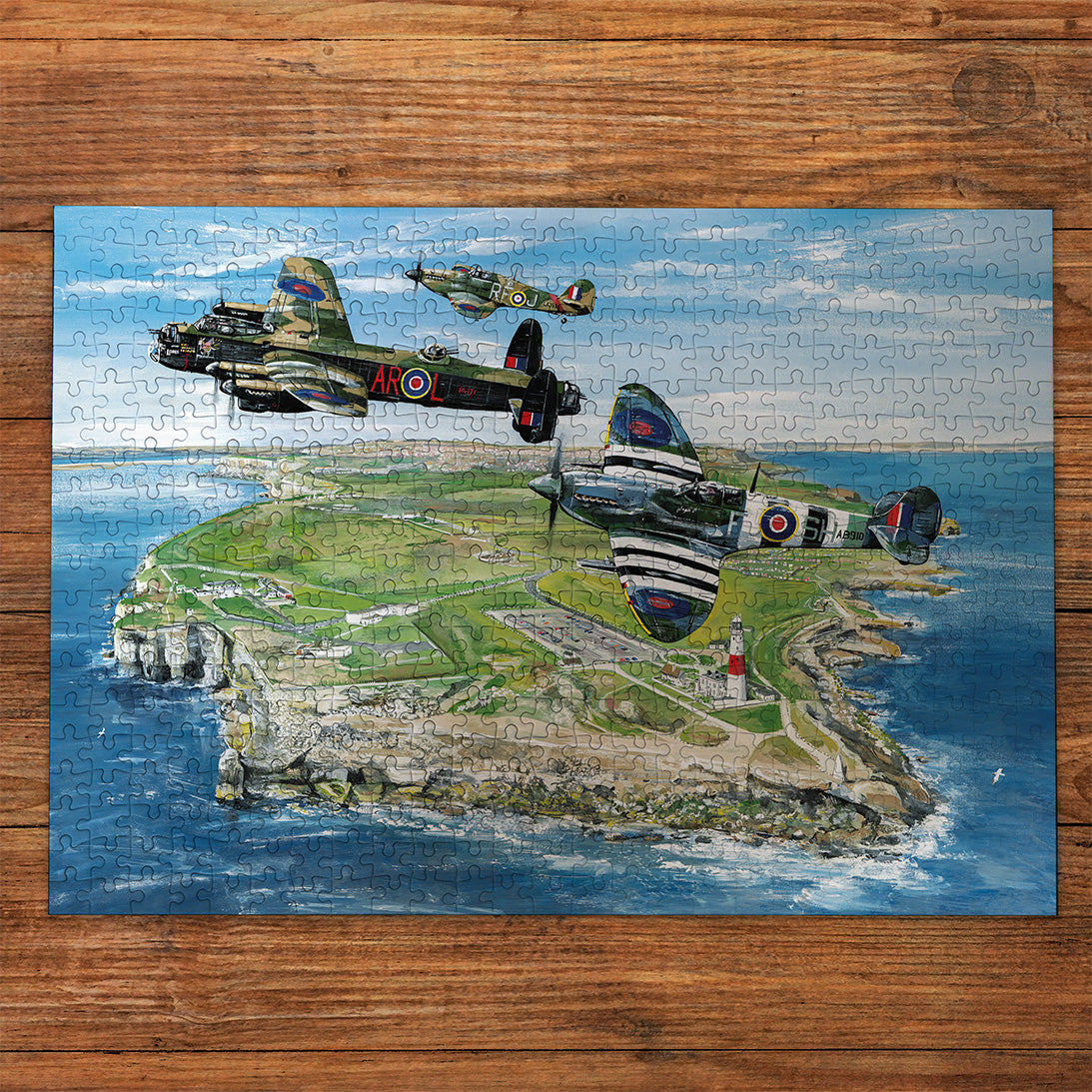 gibsons-wings-over-portland-puzzle-500-teile-flugzeuge-nostalgie image 3