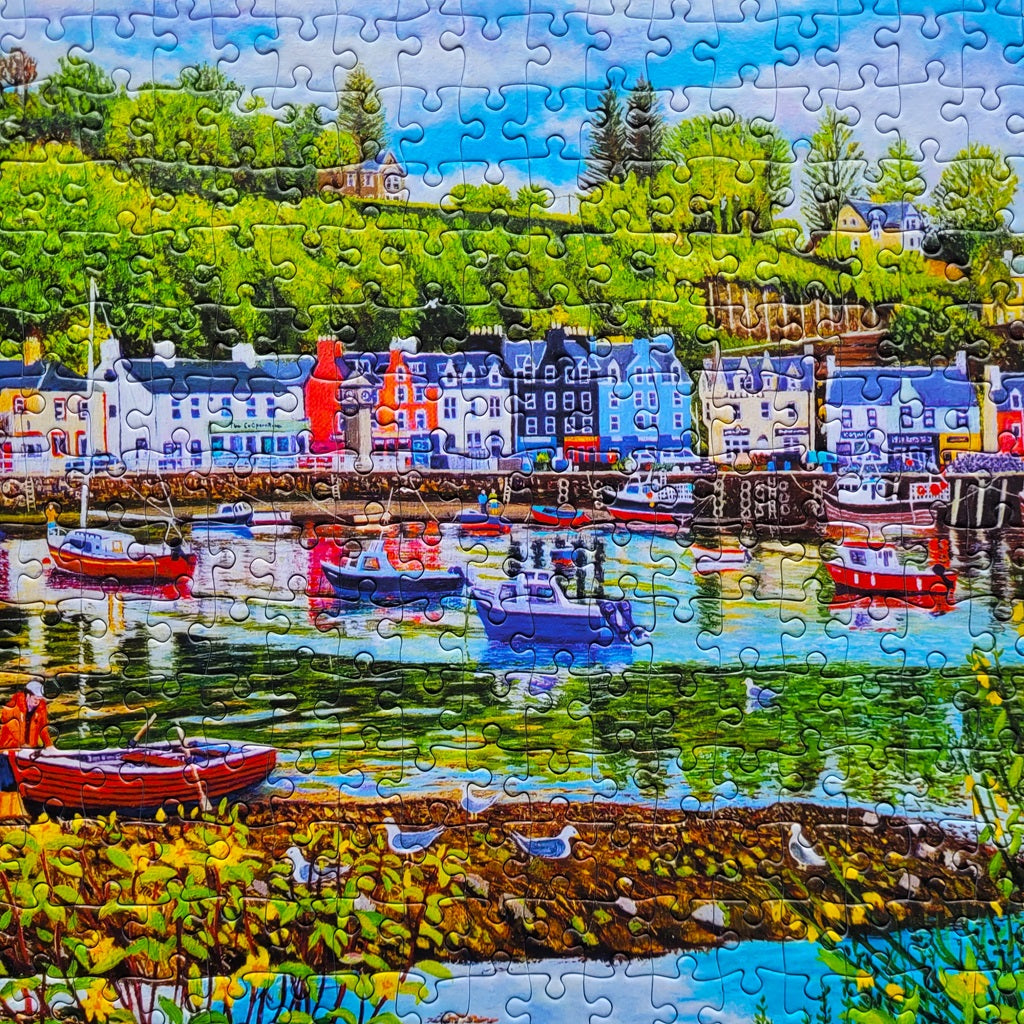 gibsons-low-tide-at-tobermory-636-teile-panorama-puzzle image 5