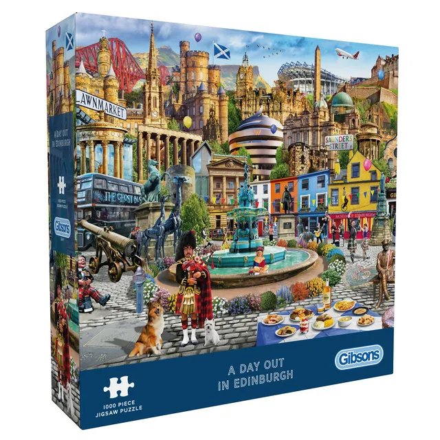 gibsons-edinburgh-puzzle-1000-teile-stadtmotiv image 1