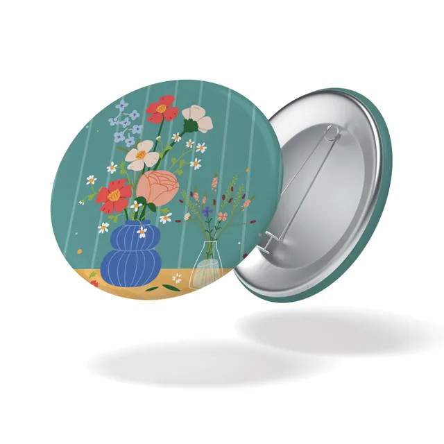 maison-joliette-badges-flower-addict-vases-1-button-32mm image 1