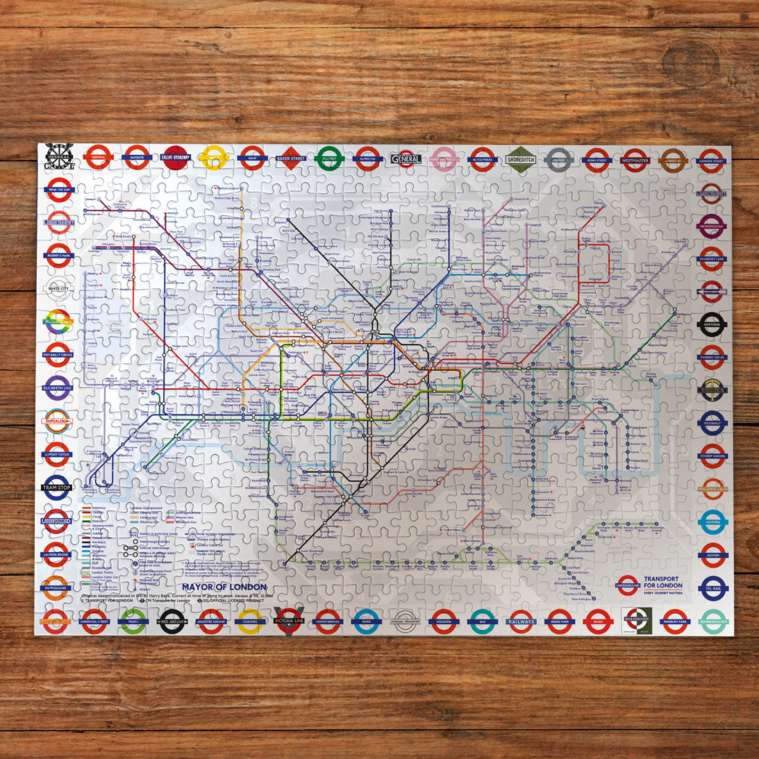 gibsons-tfl-london-tube-map-puzzle-500-teile image 6