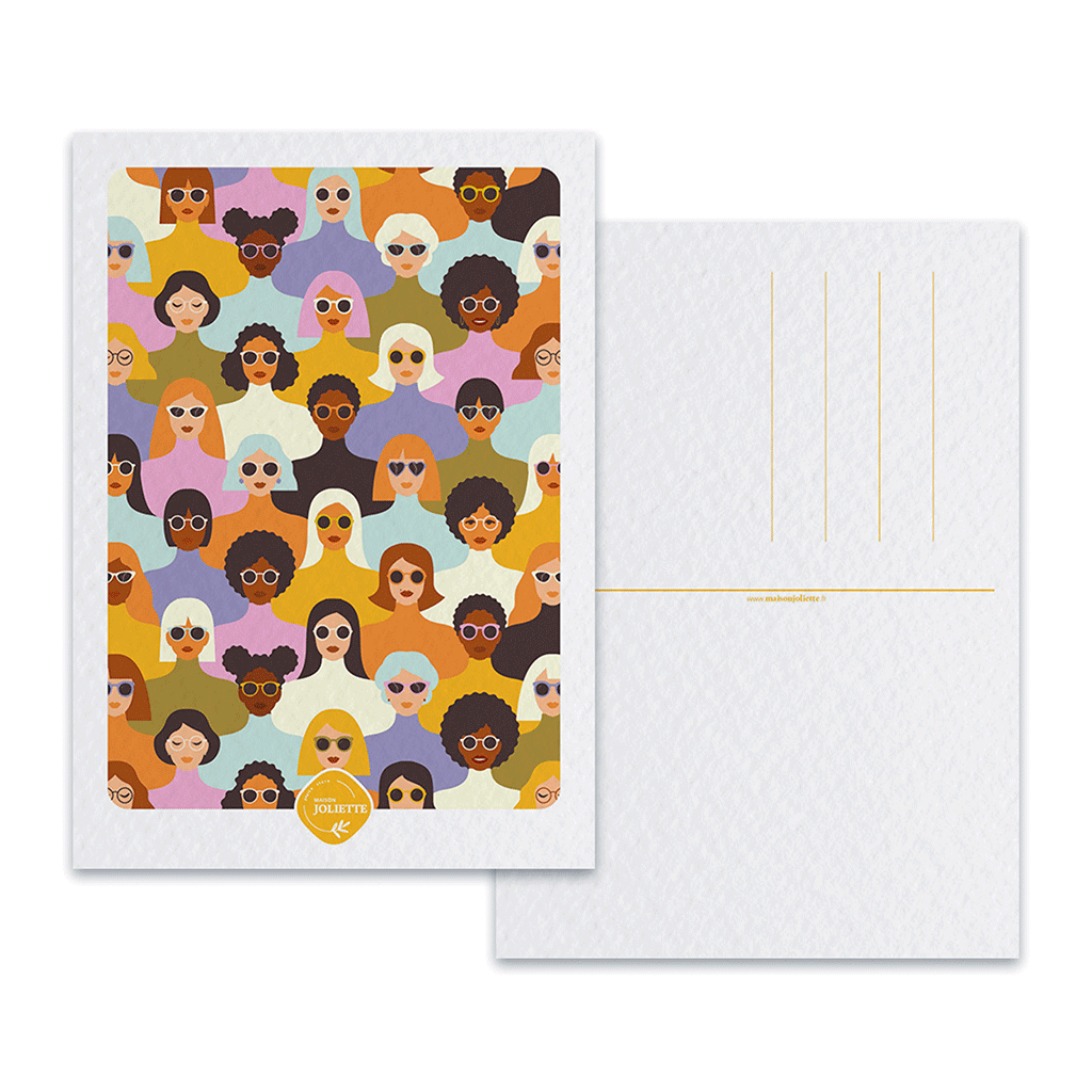 maison-joliette-multitude-postkarte-10-5x14-8-cm-mit-umschlag image 2