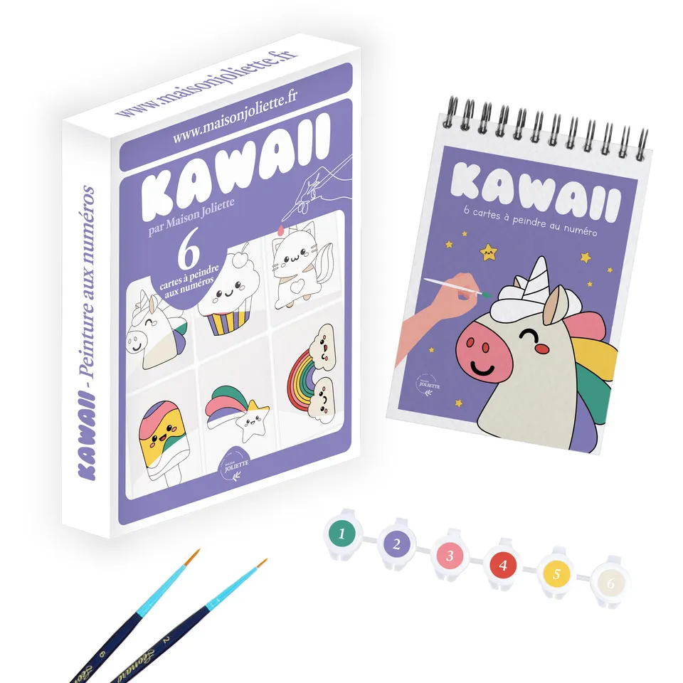 maison-joliette-peinture-aux-num-ros-kawaii-malen-nach-zahlen-6-karten image 1