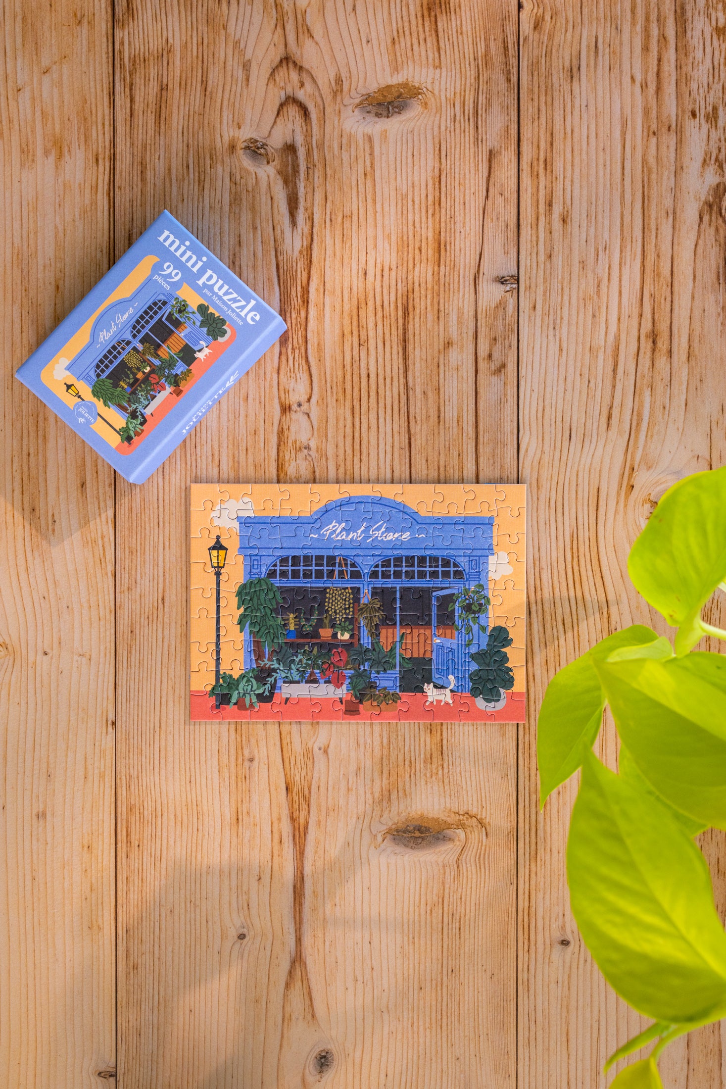maison-joliette-plant-store-minipuzzle-99-teile-10-5x14-8 image 4