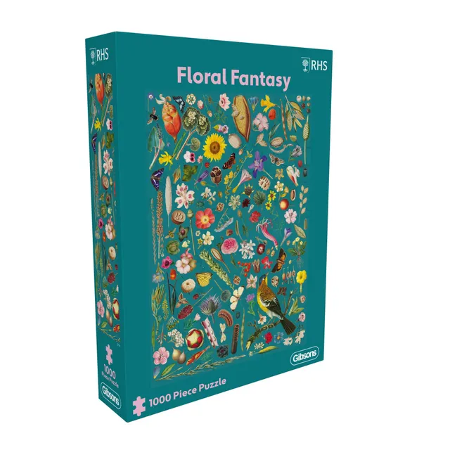 gibsons-rhs-floral-fantasy-puzzle-1000-teile-blumen image 1
