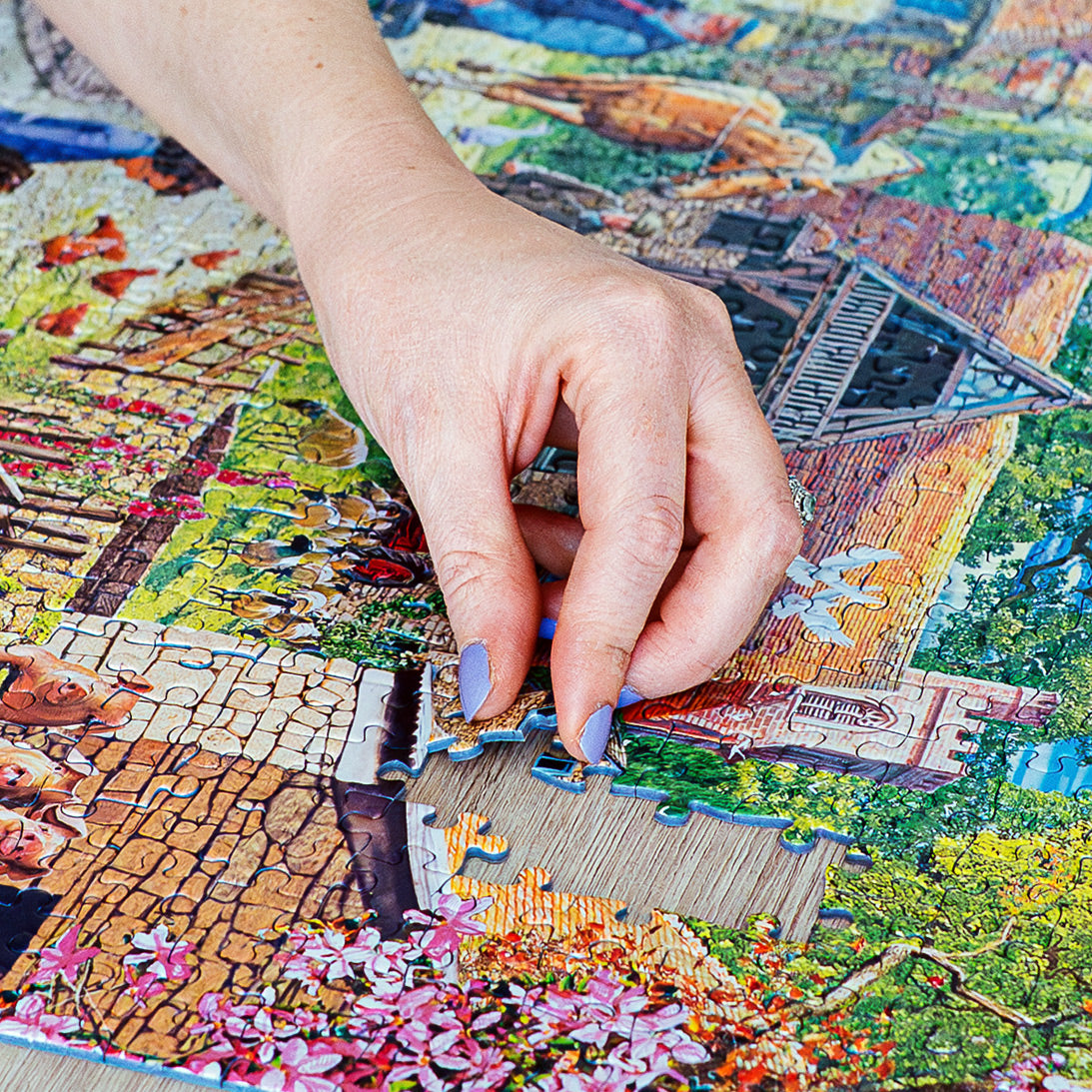 gibsons-babbling-brook-puzzle-1000-teile-landschaft image 7