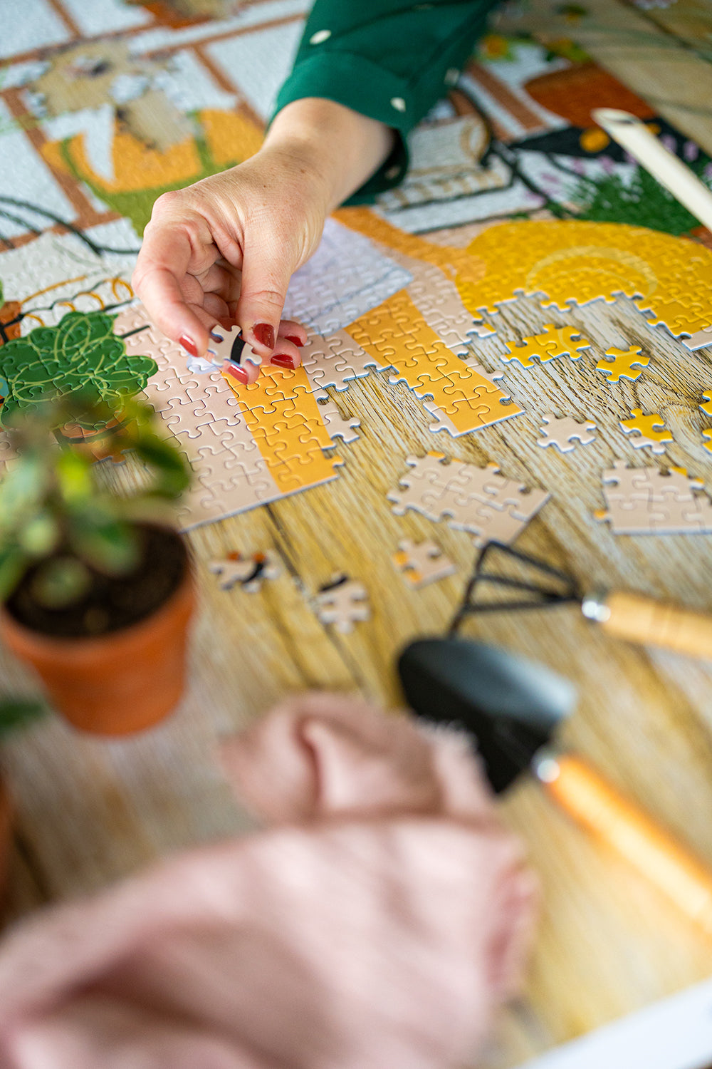 maison-joliette-puzzles-un-dimanche-la-campagne-1000-teile image 3