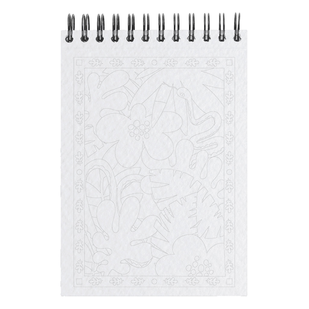 maison-joliette-wild-malbuch-a6-14-blumenmotive-300-g-m image 6