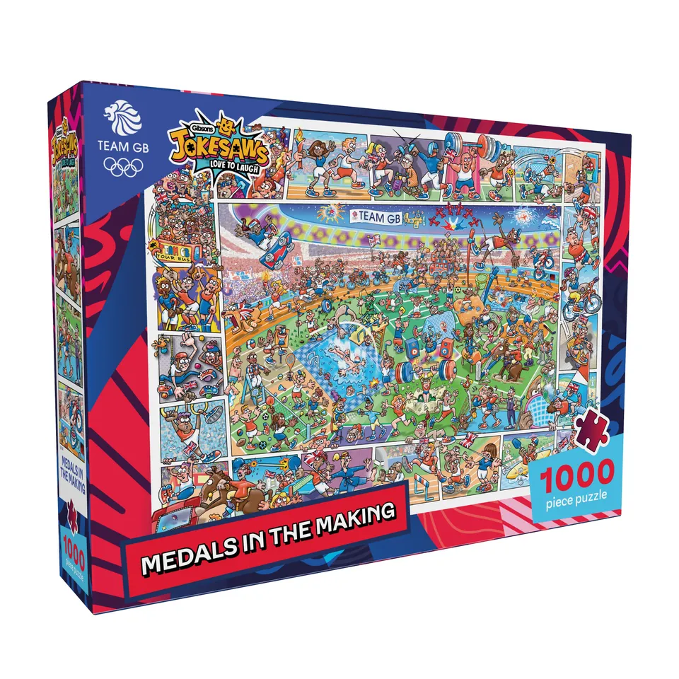 gibsons-medals-in-the-making-1000-teile-puzzle-sport image 1
