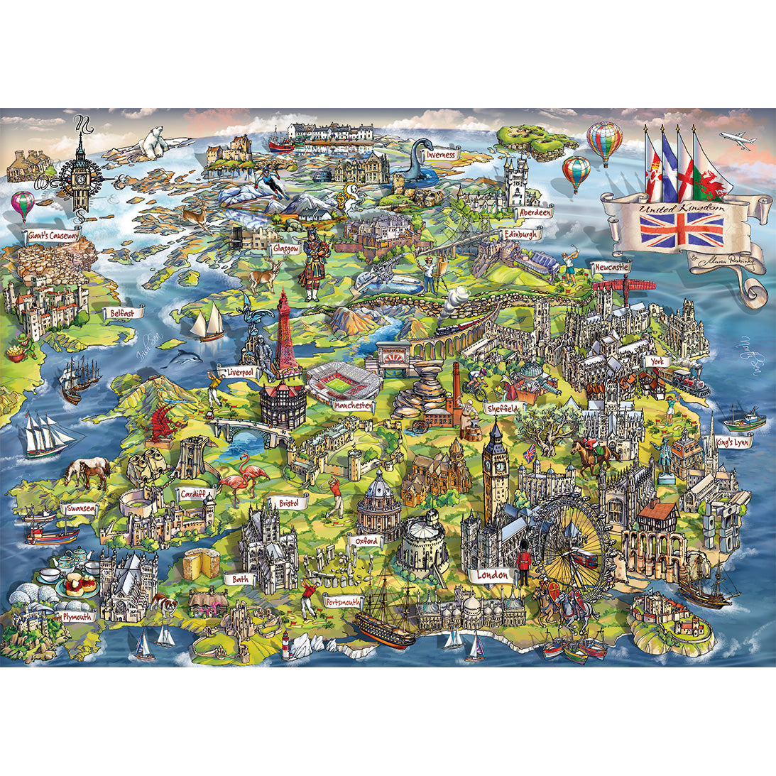 gibsons-beautiful-britain-1000-teile-puzzle-england image 8