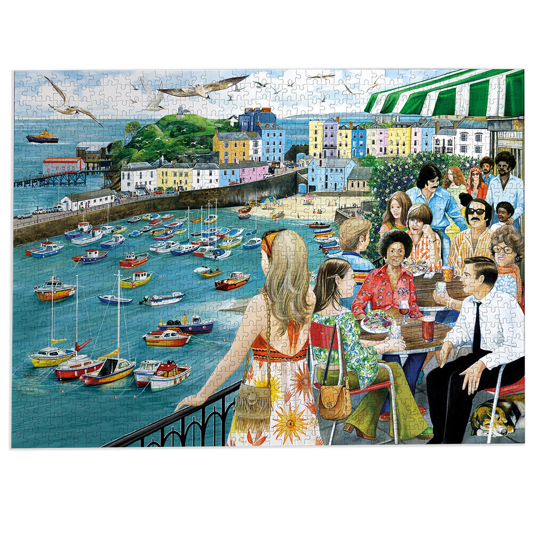 gibsons-dining-at-tenby-1000-teile-puzzle-k-ste image 7