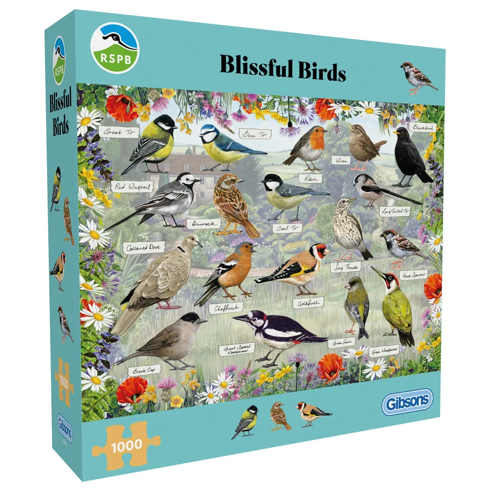 gibsons-blissful-birds-puzzle-1000-teile-v-gel image 1