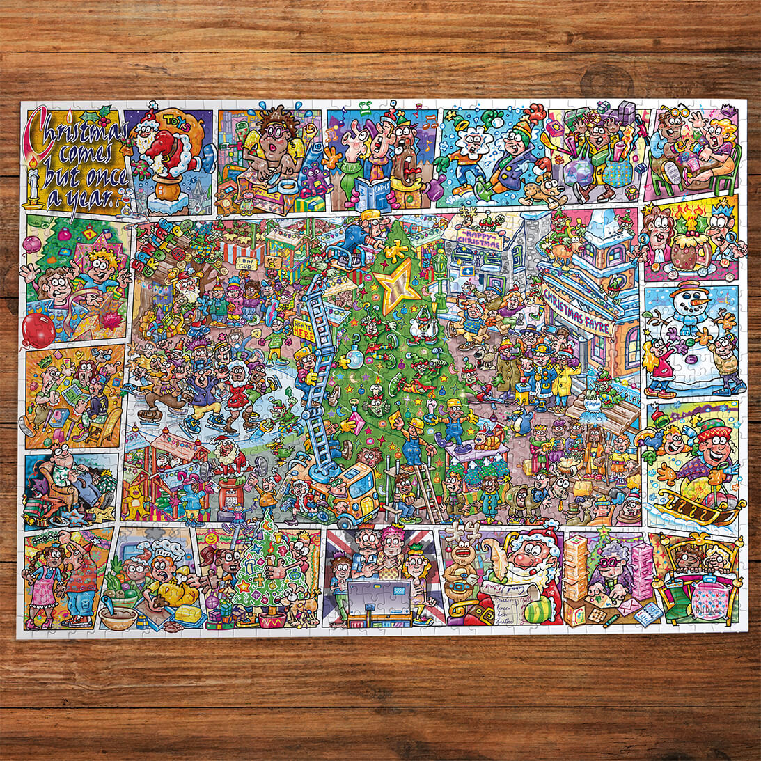 gibsons-jokesaws-crackers-for-christmas-puzzle-1000-lustig image 3