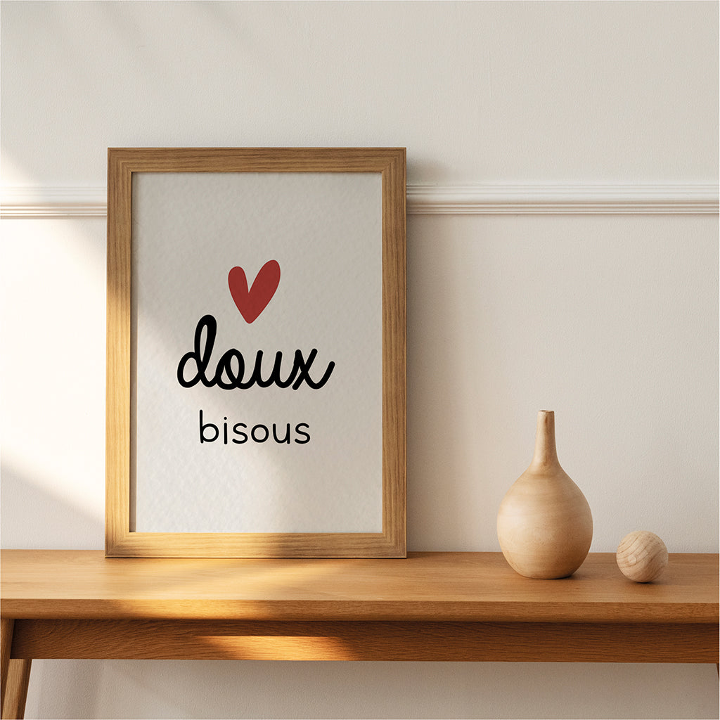 maison-joliette-doux-bisous-poster-a4-21x29-7-cm-reliefpapier image 4