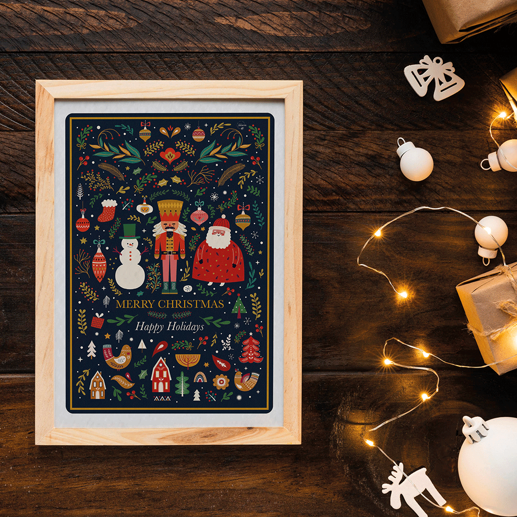 maison-joliette-affiches-casse-noisette-poster-a4-relief image 4