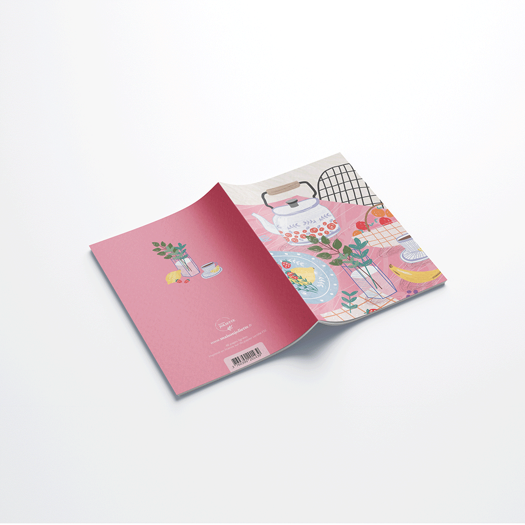 maison-joliette-petit-carnet-a6-notizbuch-d-lices-d-t-liniert image 2