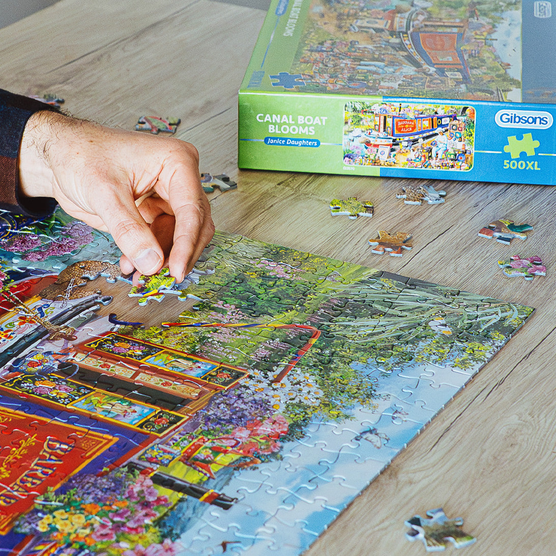 gibsons-babbling-brook-extra-large-puzzle-500-xl-teile image 5