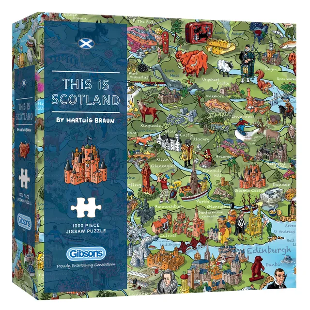 gibsons-this-is-scotland-puzzle-1000-teile-karte image 1