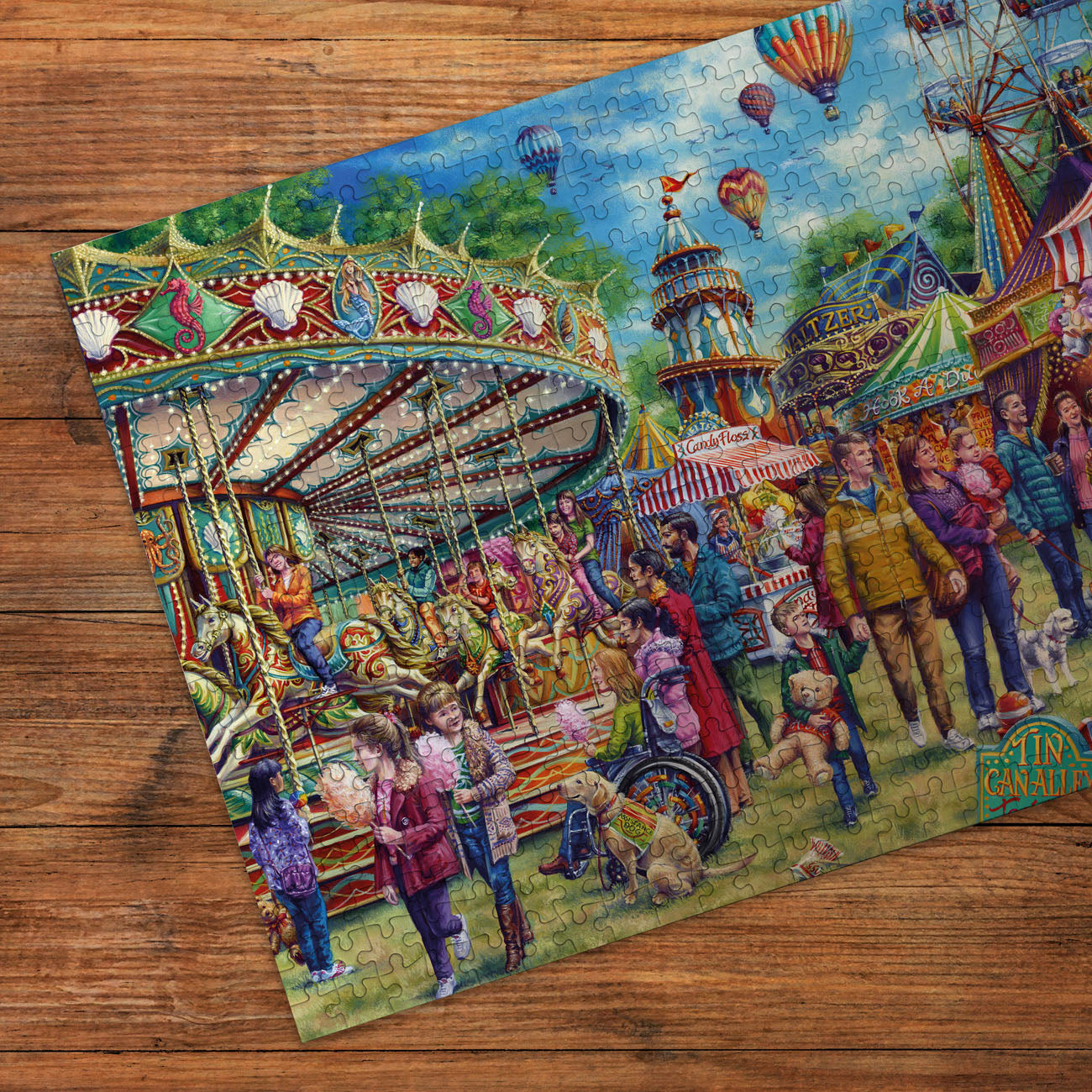gibsons-fun-at-the-fair-puzzle-500-teile-jahrmarkt image 3