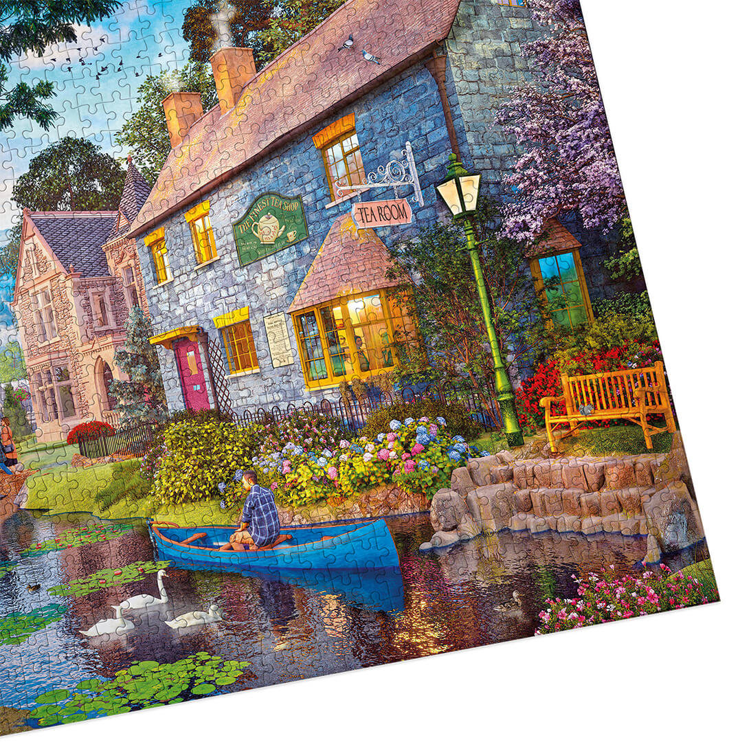 gibsons-tea-on-the-river-puzzle-1000-teile-flusslandschaft image 6