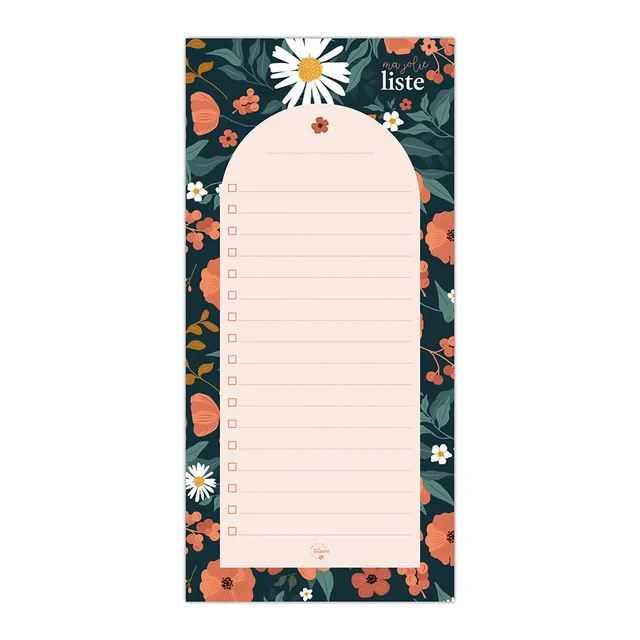 maison-joliette-jardin-botanique-notizblock-10x21-cm-50-blatt image 1