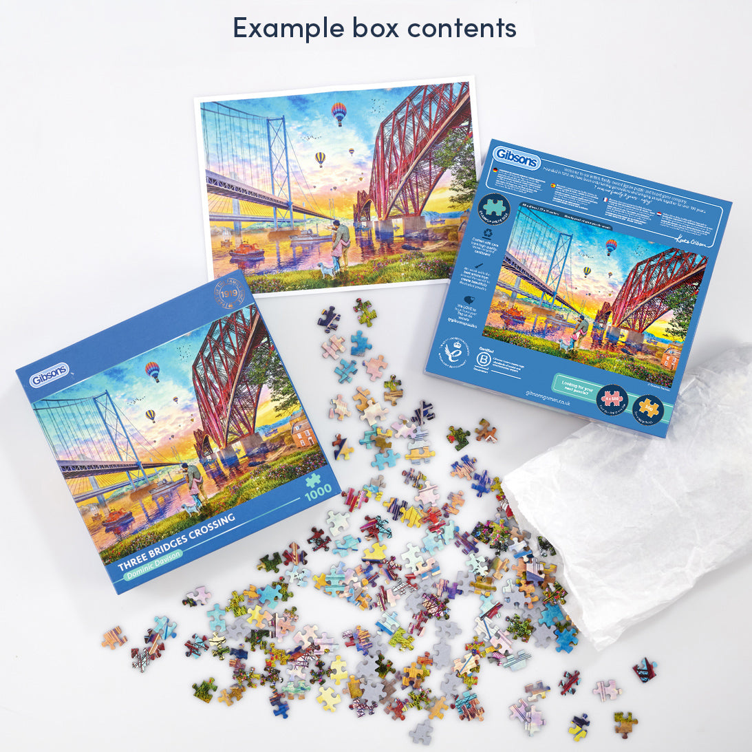 gibsons-a-look-at-london-1000-teile-puzzle-stadt image 5