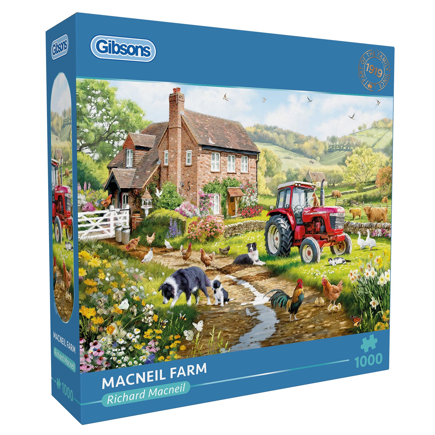 gibsons-macneil-farm-1000-teile-puzzle-bauernhof-tiere image 1