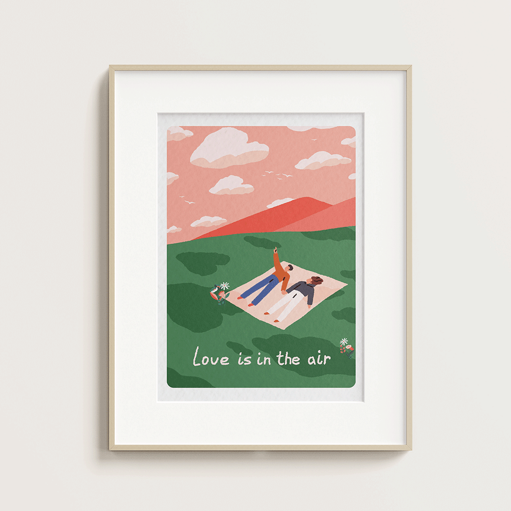 maison-joliette-love-is-in-the-air-poster-a4-21x29-7-cm image 5