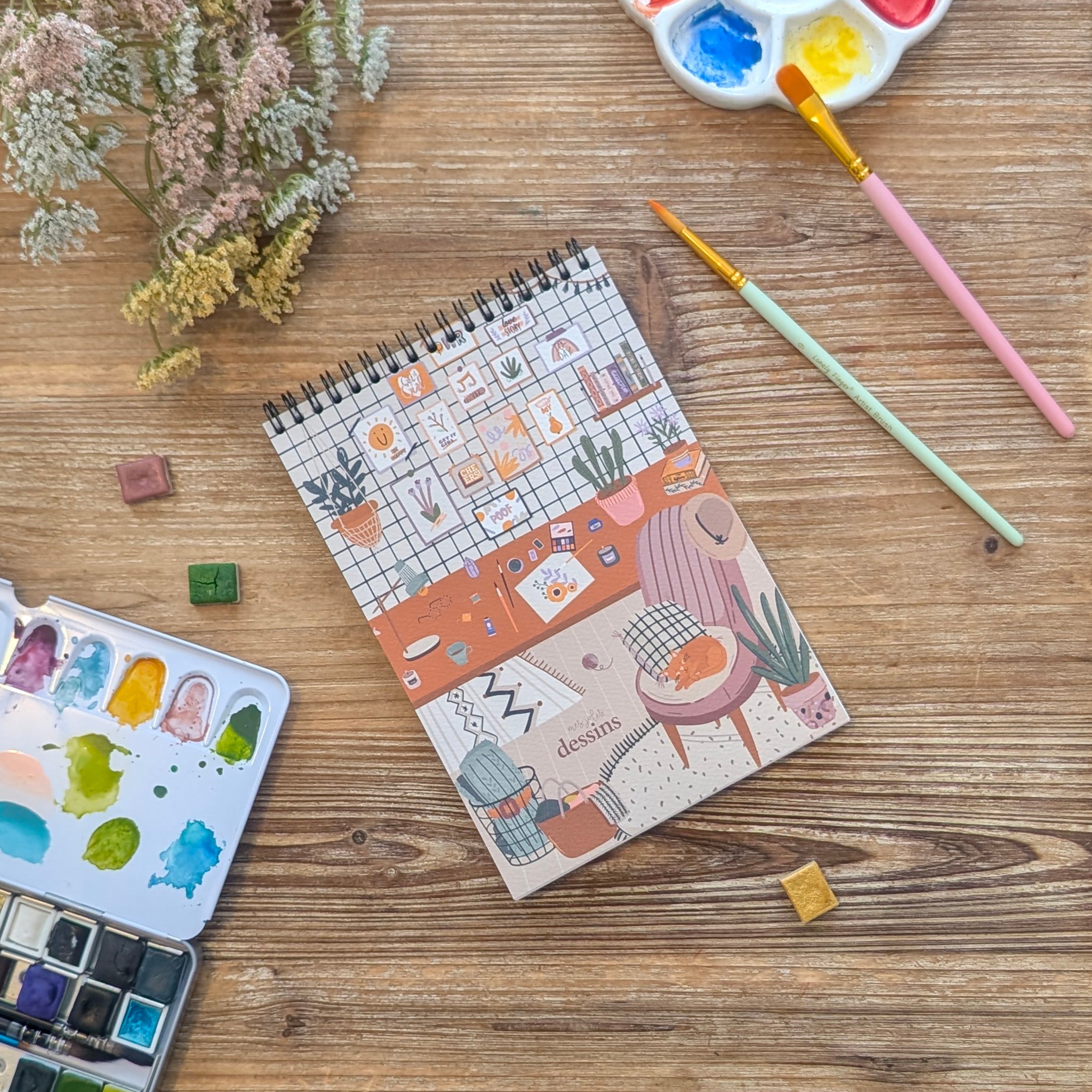 maison-joliette-carnet-de-dessins-skizzenbuch-l-atelier-blanko-15x21 image 2