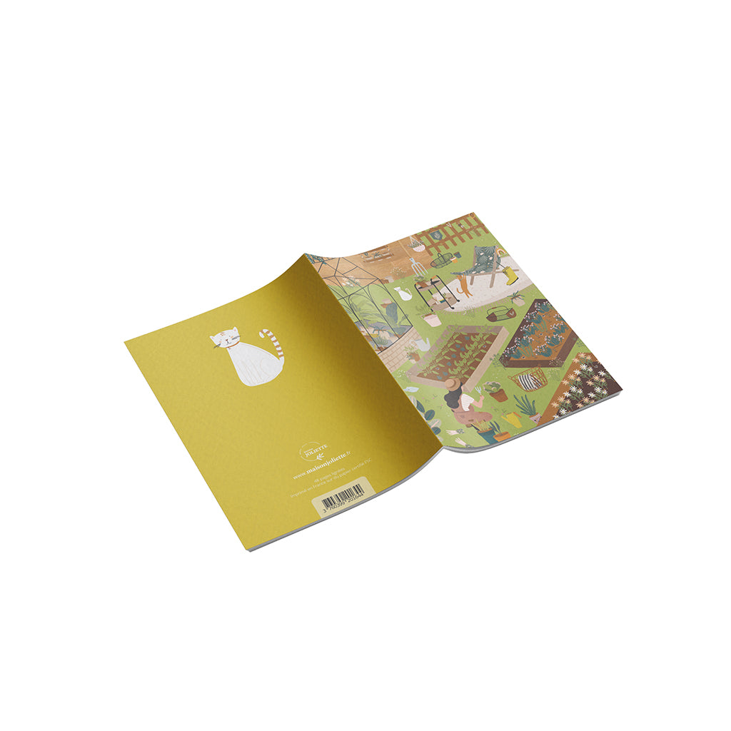 maison-joliette-petit-carnet-a6-jardin-secret-notizbuch-liniert image 2
