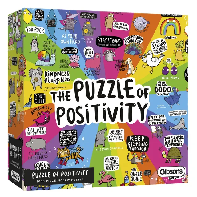 gibsons-puzzle-of-positivity-puzzle-1000-teile-humor image 1