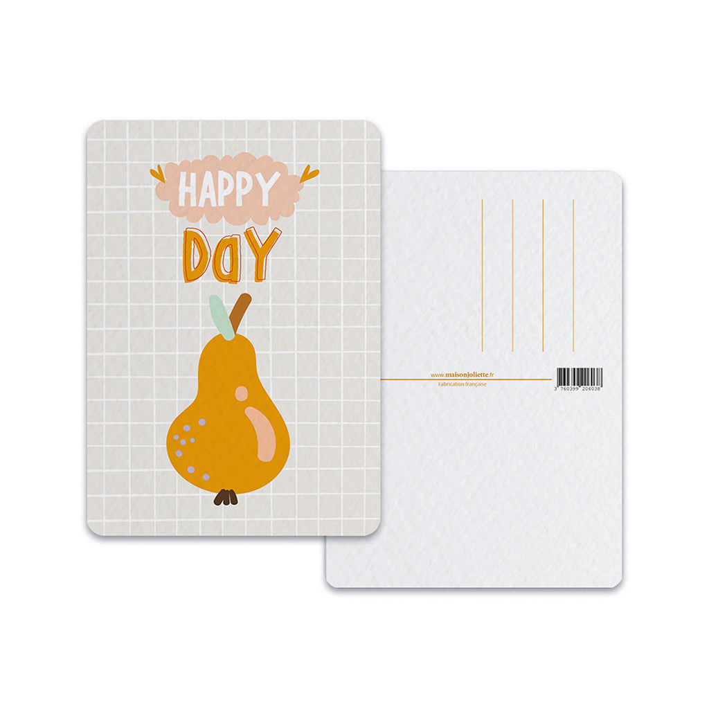 maison-joliette-l-atelier-happy-day-postkarte-10-5x14-8-cm image 2