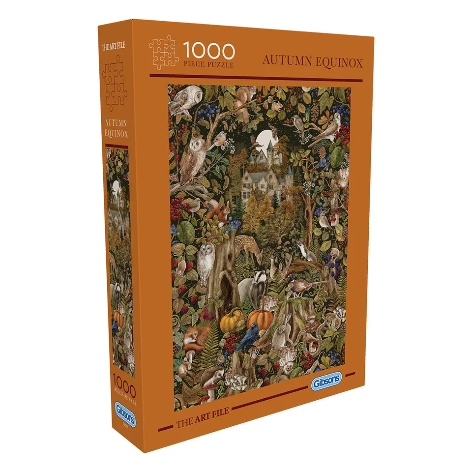 gibsons-art-file-autumn-equinox-puzzle-1000-teile-wald image 1
