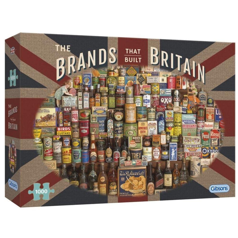 gibsons-the-brands-that-built-britain-1000-teile-puzzle-retro image 1