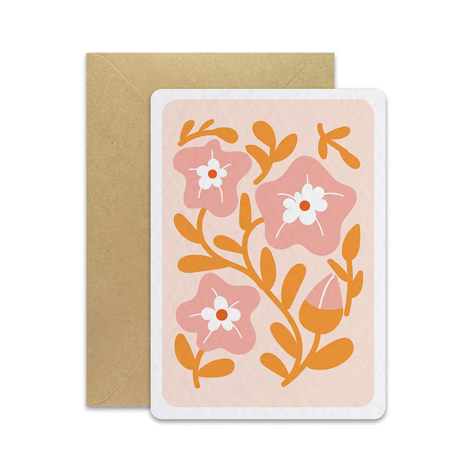 maison-joliette-floral-2-spring-postkarte-mit-umschlag image 1
