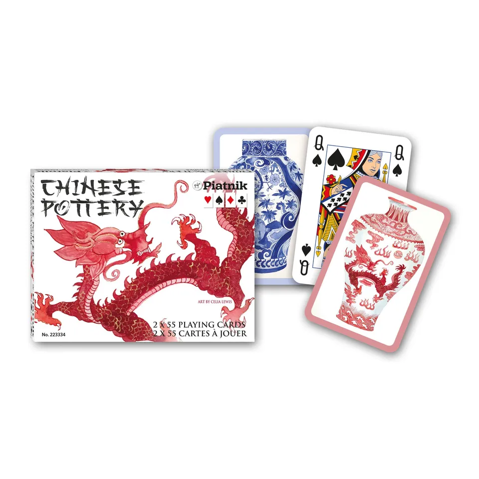 gibsons-chinese-pottery-spielkarten-doppelpack-bridge image 1