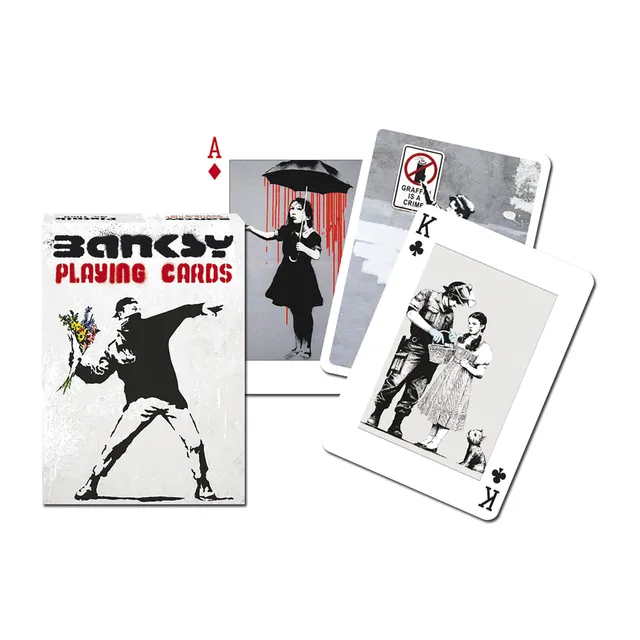 gibsons-banksy-spielkarten-street-art-kartenspiel-55-karten image 1