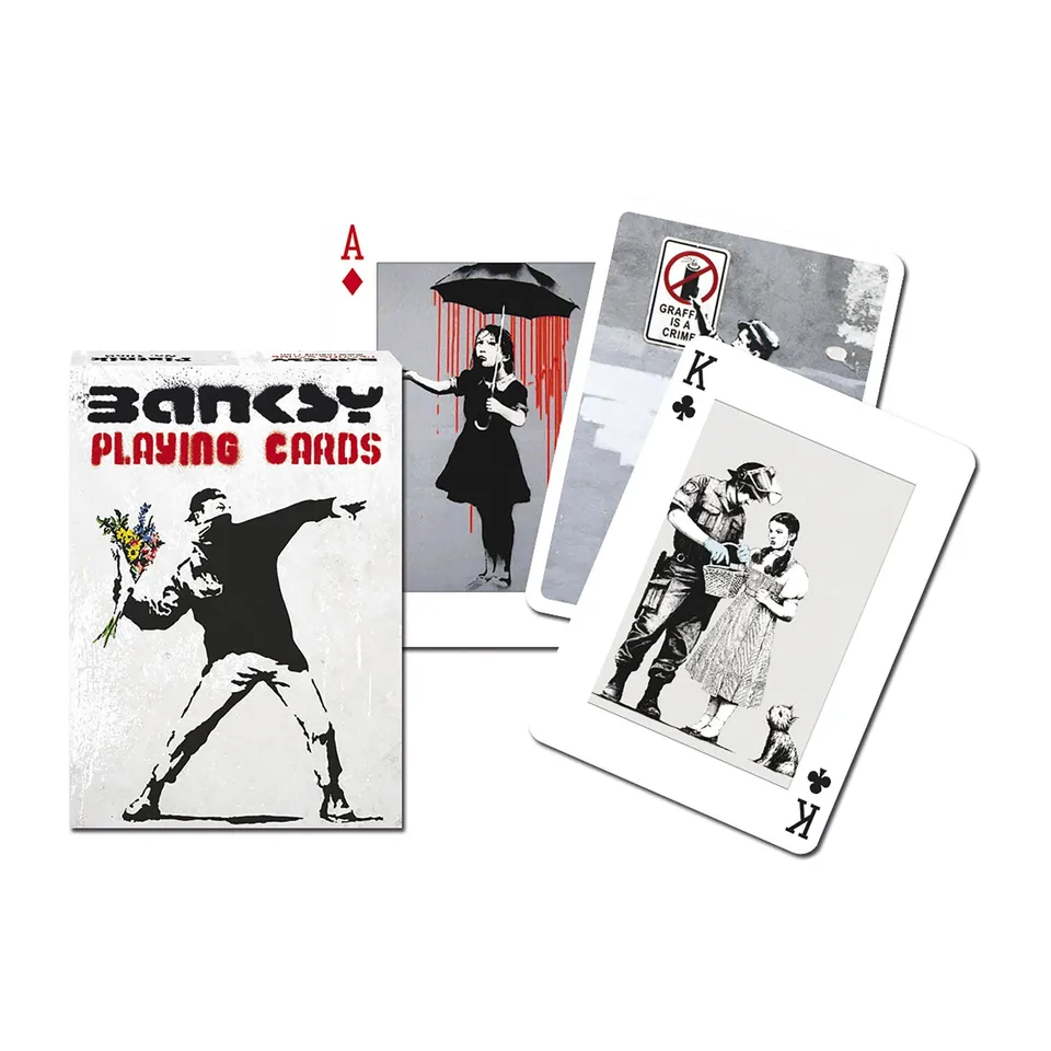 gibsons-banksy-spielkarten-street-art-kartenspiel-55-karten image 1