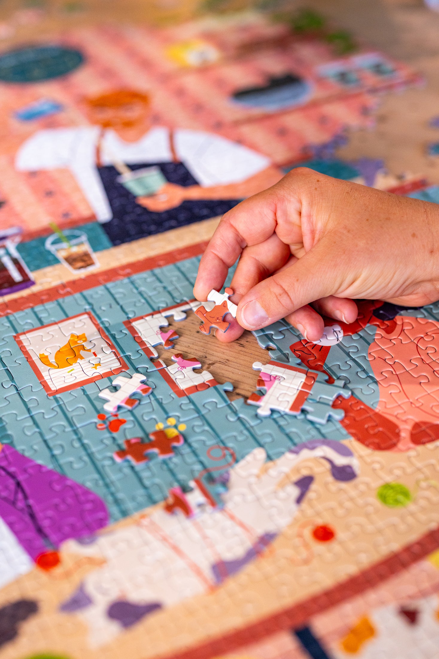 maison-joliette-pause-ronron-puzzle-1000-teile-49x68 image 3