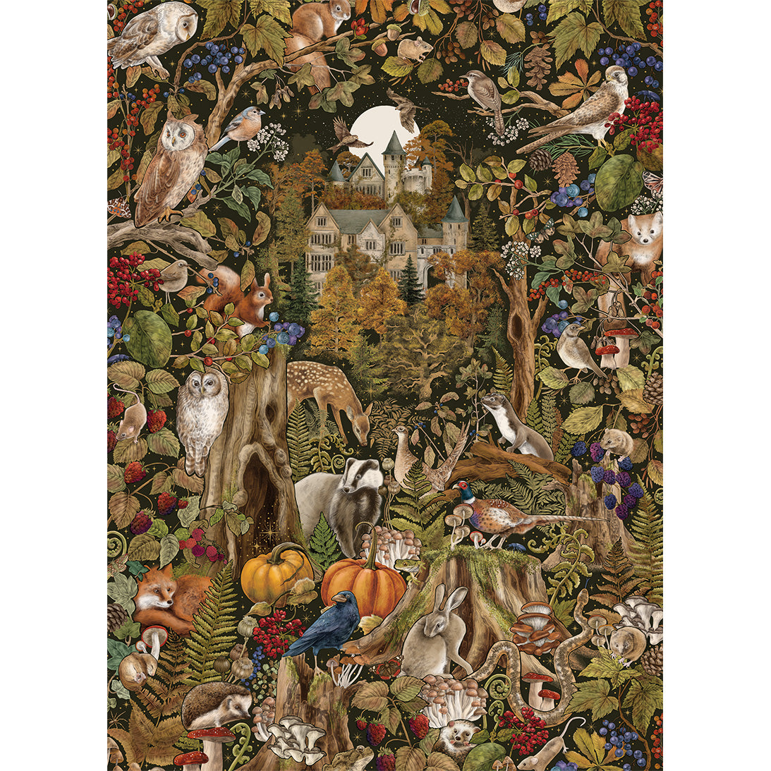gibsons-art-file-autumn-equinox-puzzle-1000-teile-wald image 4