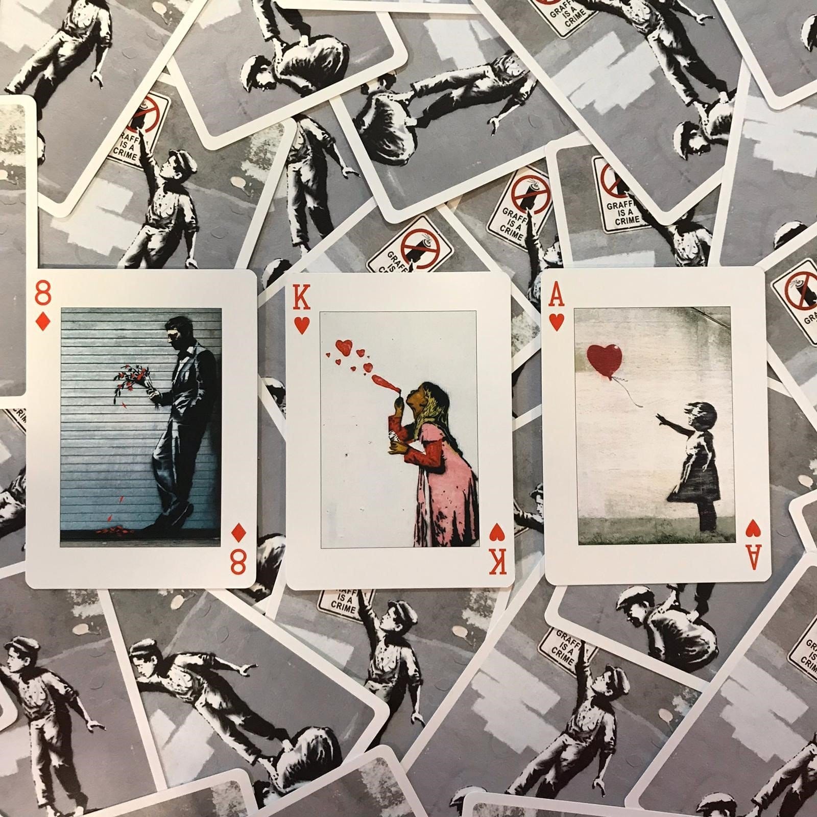 gibsons-banksy-spielkarten-street-art-kartenspiel-55-karten image 3