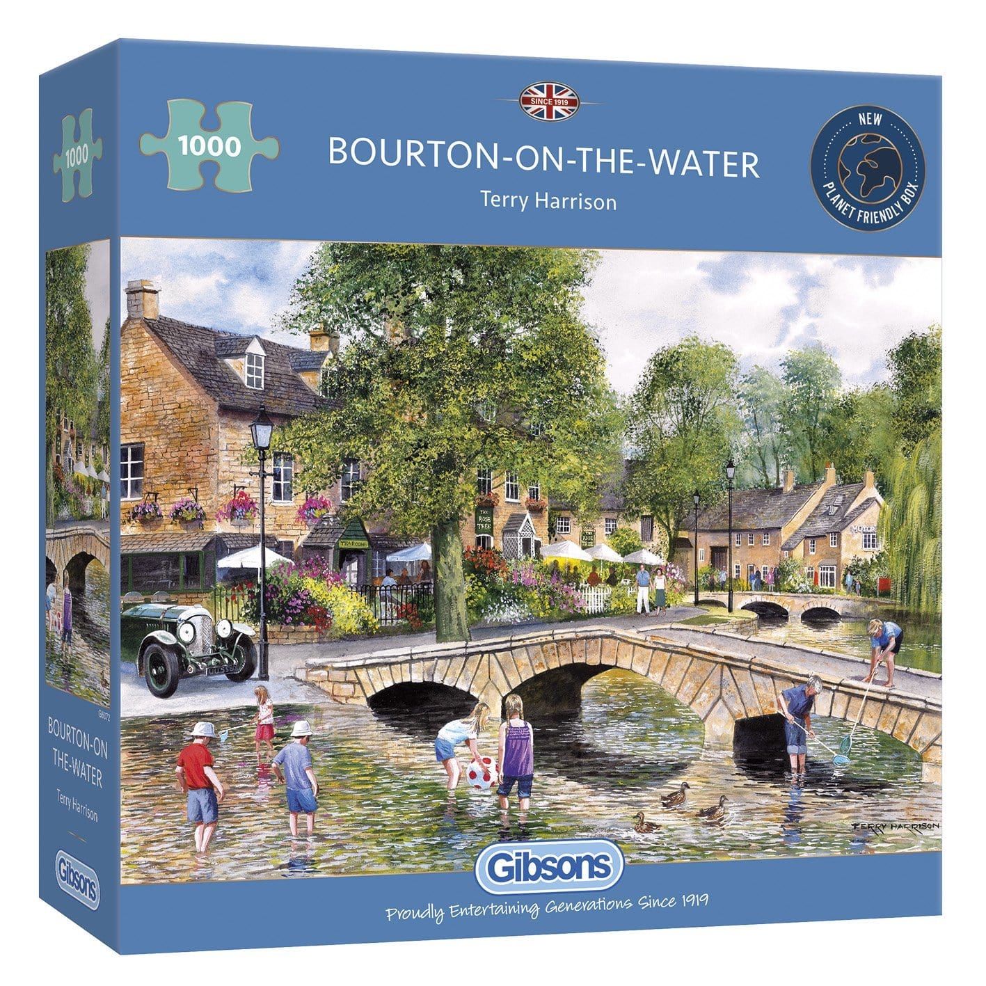 gibsons-bourton-on-the-water-puzzle-1000-teile-dorf image 1
