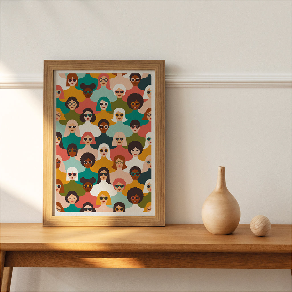 maison-joliette-affiches-mil-titude-poster-a4-mit-reliefstruktur image 4