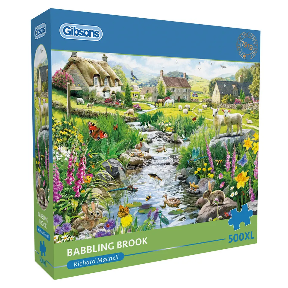gibsons-babbling-brook-extra-large-puzzle-500-xl-teile image 1
