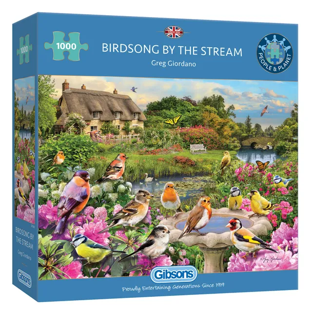 gibsons-birdsong-by-the-stream-1000-teile-puzzle-v-gel image 1