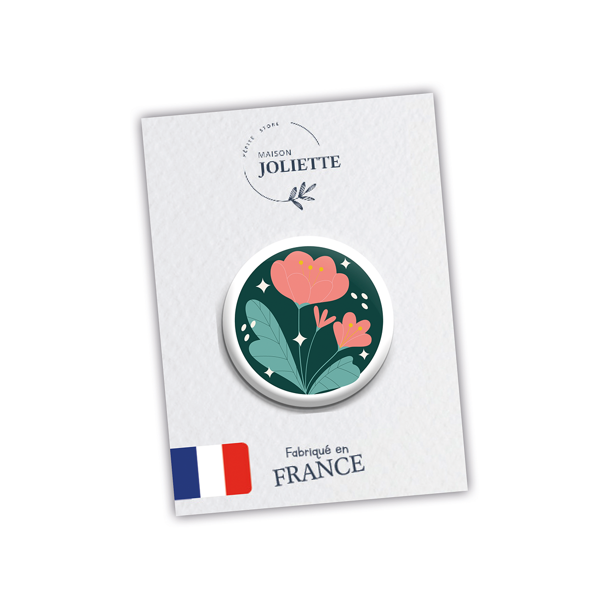 maison-joliette-au-jardin-button-pivoines-anstecker-32-mm-matt image 2