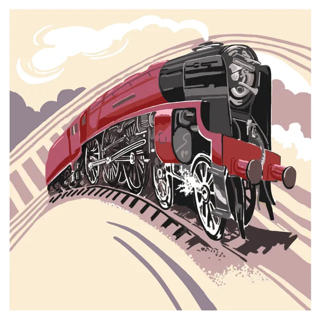 gibsons-romance-of-steam-gru-karte-15x15cm-lok image 1